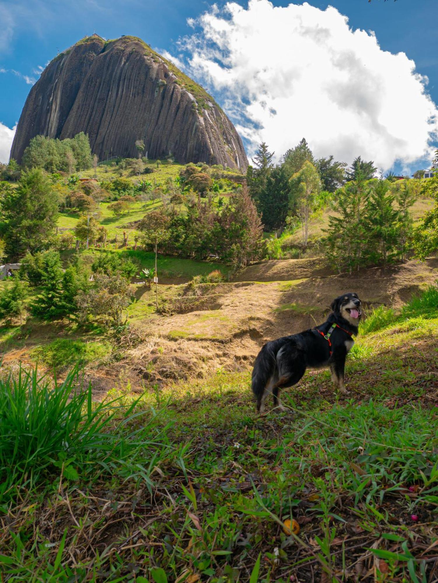 Descanso Bajo La Piedra Del Penol Guatapé Exterior foto